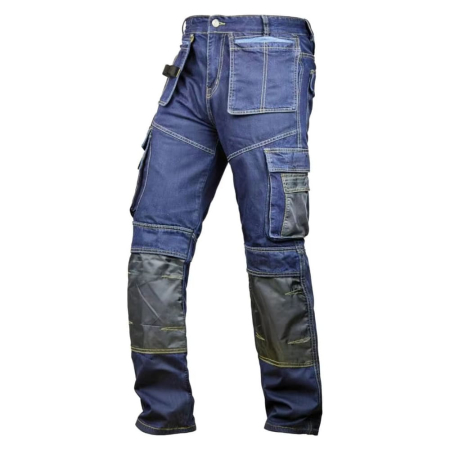 Custom Men Denim Cordura Sportswear Pants Durable Motorcycle Riding Plus Size Reinforced Heavy Duty Stretch Fabric