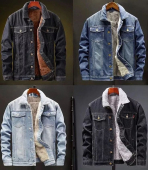 Mens Winter Collection Denim Jackets in Multiple Variants