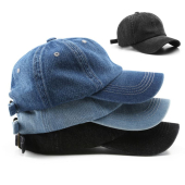 Custom Logo Baseball Cap High Quality Vintage Plain Denim Dad Hat for Men Women with Hand Embroidery Leopard Pattern